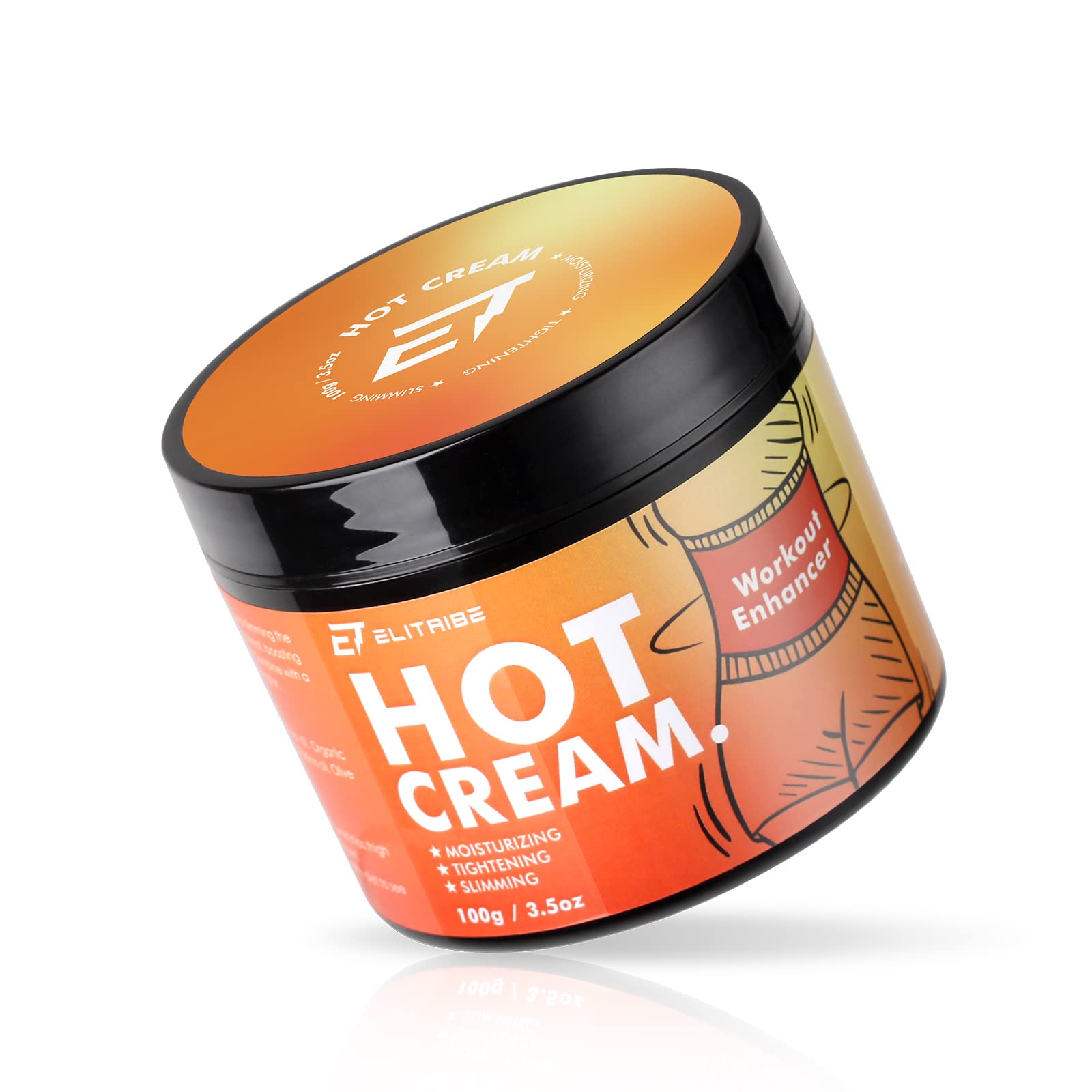 Amazon.com : Elitribe Hot Cream Sweat Workout Enhancer Gel - Fat